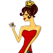 Lucky Lady Card Room  logo